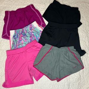 Girls Athletic Shorts Bundle